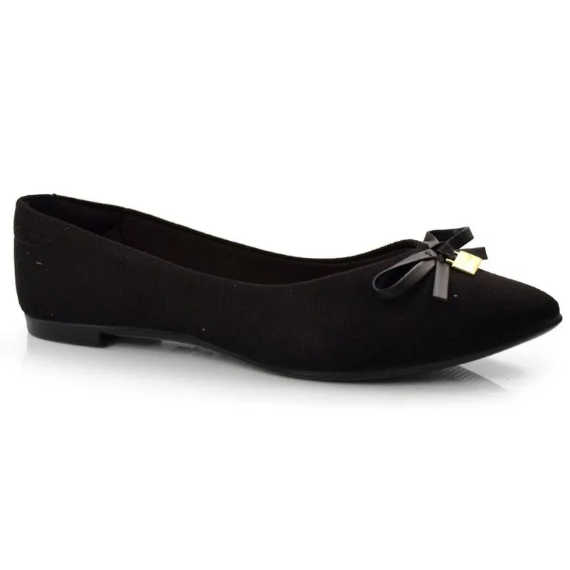 Sapatilha Feminino Casual Moleca Preto 5635838-5881 40