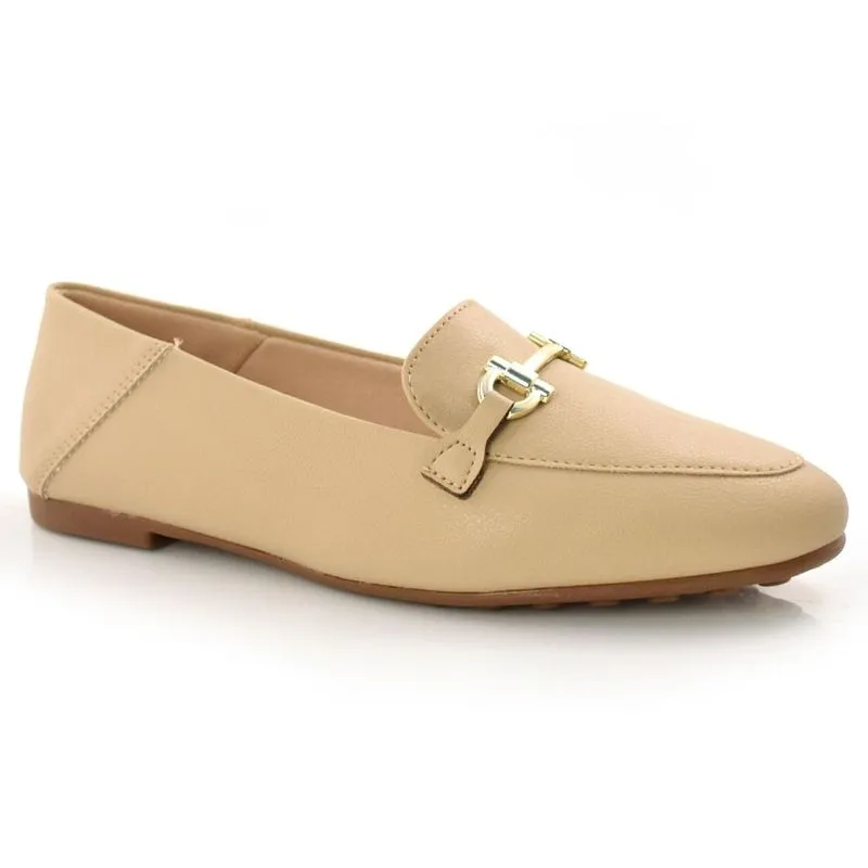 Loafer Feminino Modare Bege 7375101-21736 34