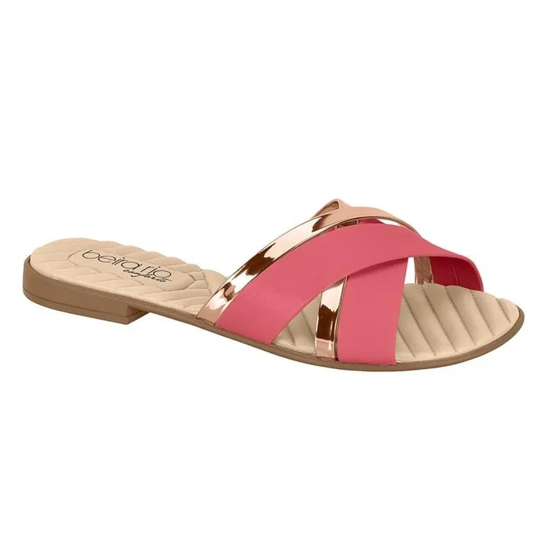 Chinelo Beira Rio Tiras Duplas Feminino