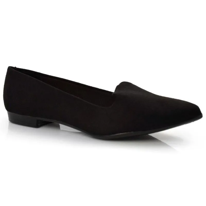 Sapatilha de Bico Fino Feminina Beira Rio Preto 4136225-5881 36