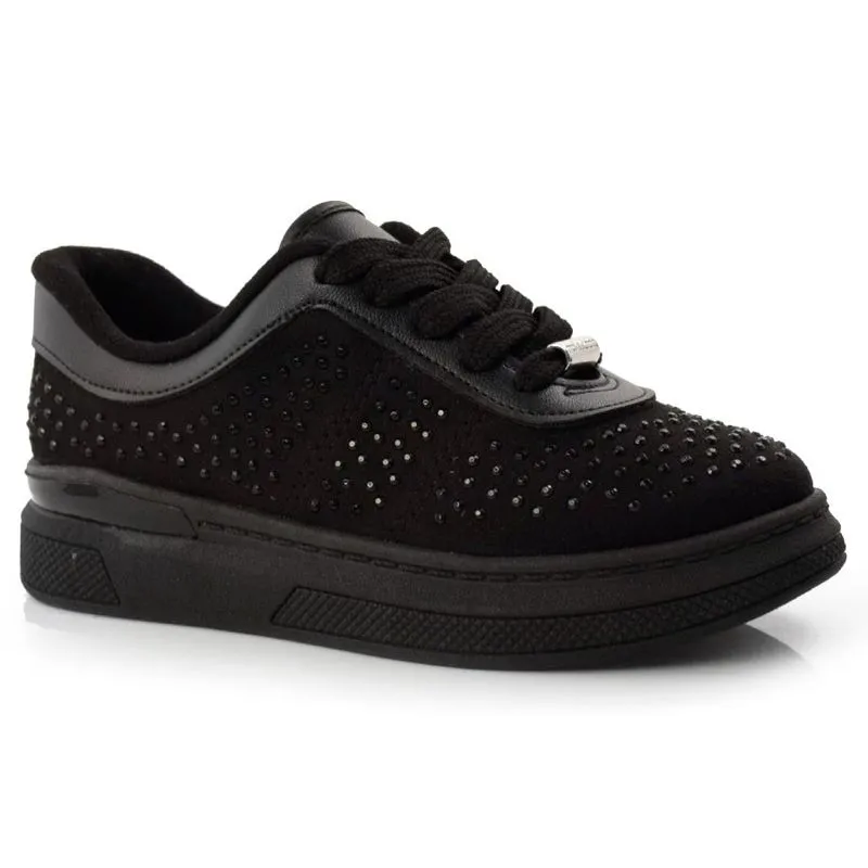 Tênis Infantil Feminino Molekinha Preto 2553107-10054 30