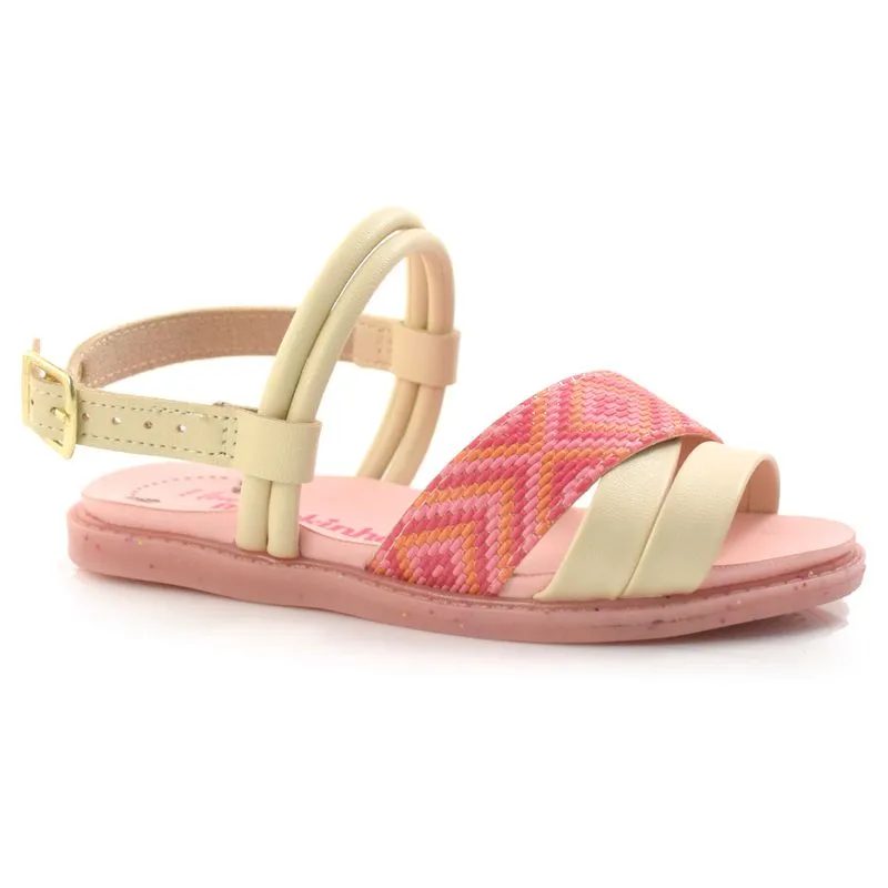 Sandália Infantil Molekinha Creme 2312.643.24396 30