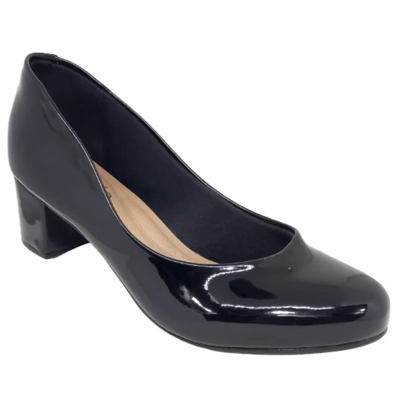 Sapato Scarpin Beira Rio Salto Baixo Conforto Social Casual