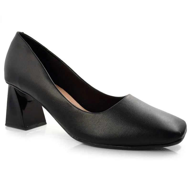 Scarpin de Salto Médio Beira Rio Preto 4285.200.9569 36