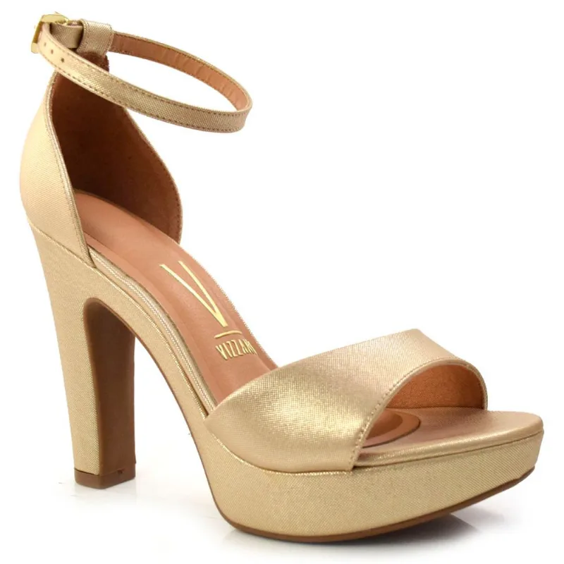 Sandália Feminina de Salto Alto Vizzano Amarelo 6292.217.24415 39