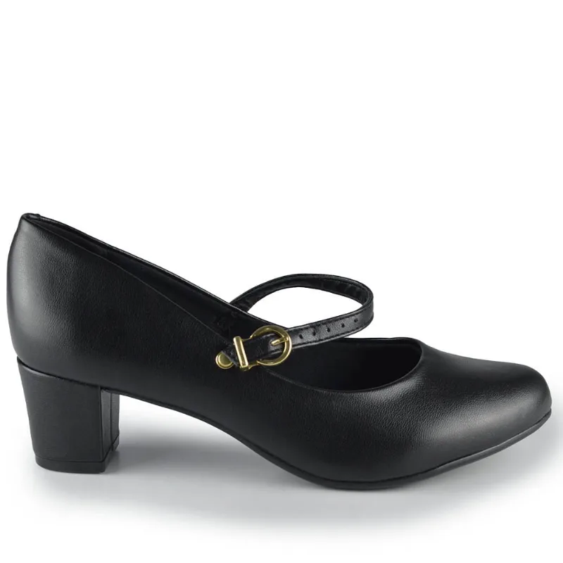Sapato Beira Rio Feminino Mary Jane 4777.475 9569 NP PRETO 37