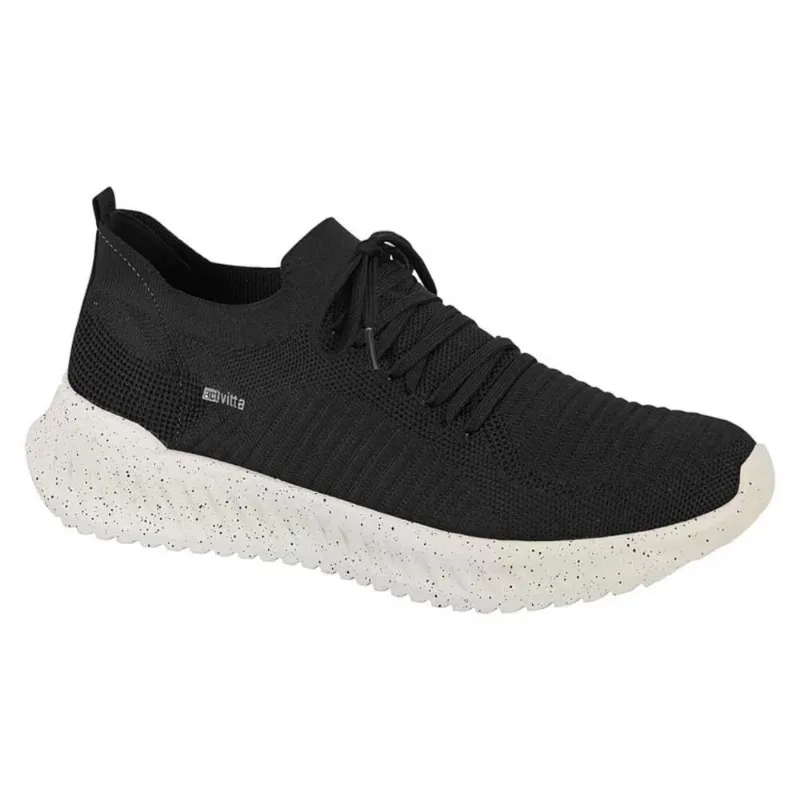 Tênis Masculino Actvitta Running Diamond Knit Preto 4917.310