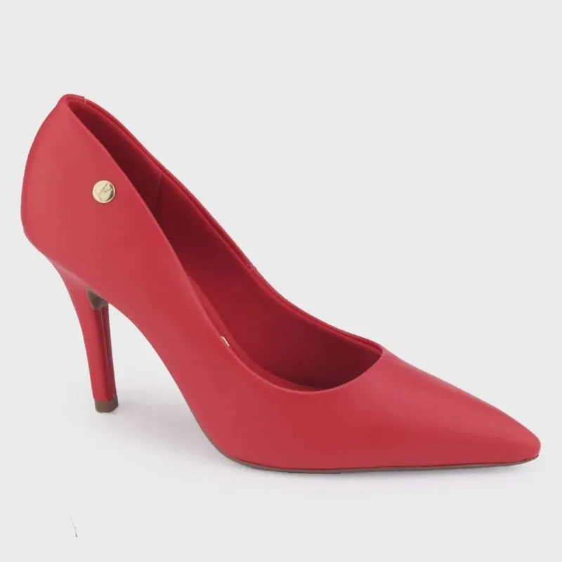 Sapato Scarpin Vizzano 1184.1401 Pelica Preto ou Vermelho