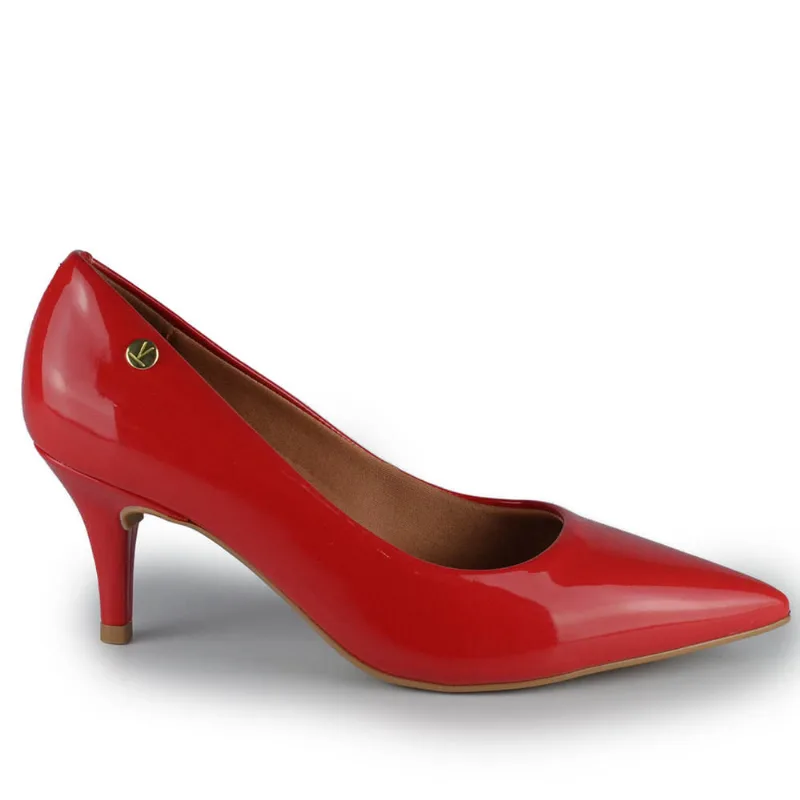 Scarpin Vizzano Feminino 1185.702 Verniz 13488 VZ VERMELHO 35