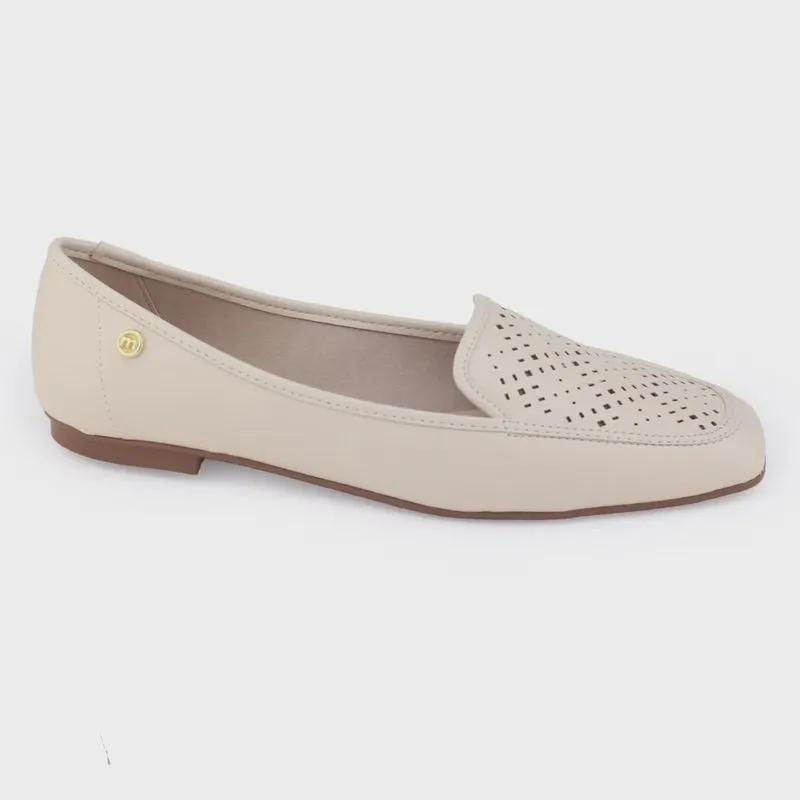 Sapatilha mocassim Casual Feminino Moleca 5737.208 rasteira
