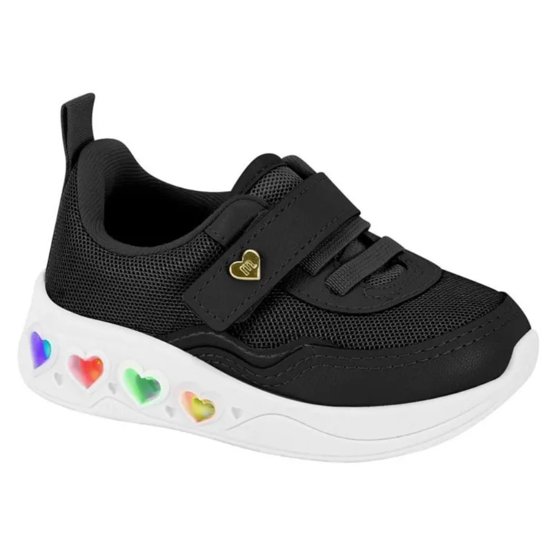 Tênis Bebê Menina Com Luz Led Molekinha 2720.106