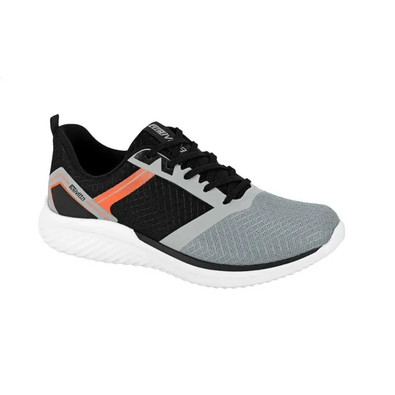 Tênis Masculino Esportivo Actvitta Cinza/Preto 4904.120