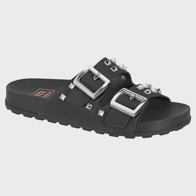 Birken rasteira moleca com fivelas feminino
