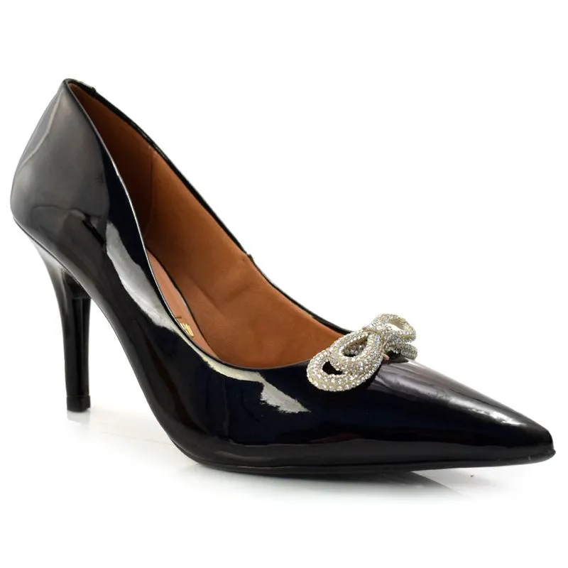 Scarpin Feminino de Salto Alto Vizzano Preto 1184.1161.13488 36