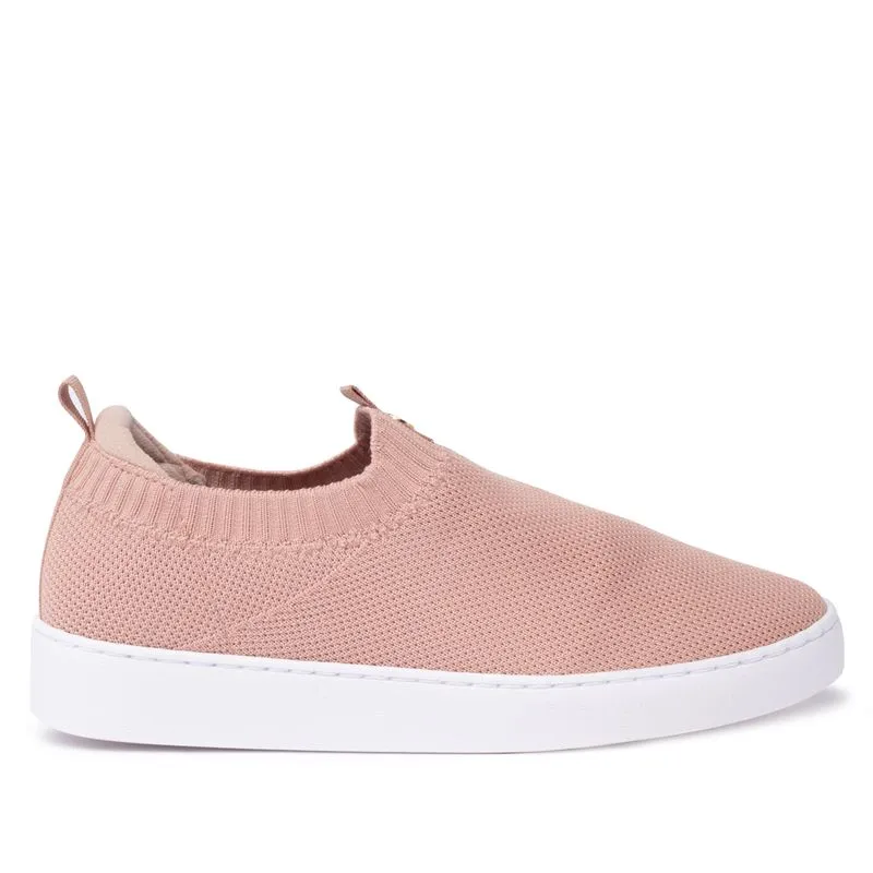 Tênis Feminino Vizzano Slip On em Knit Nude - 38