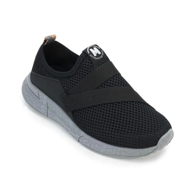 Tênis Slip On Molekinho MK23-28312 35 / Preto/Cinza