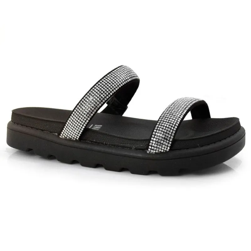 Tamanco Flatform Feminino Vizzano Preto 6459.110.7551 36