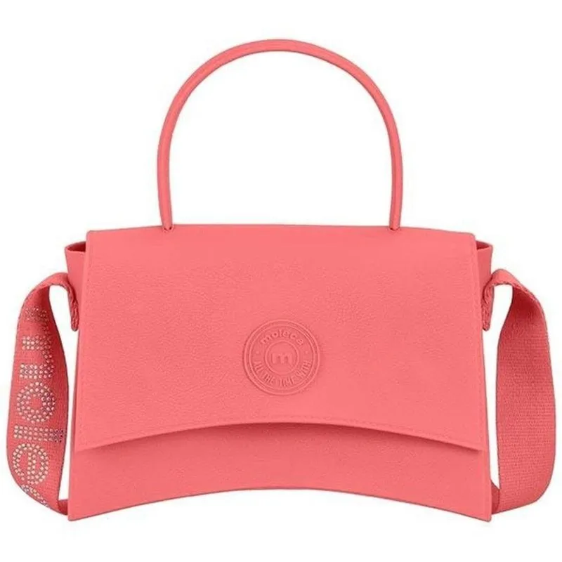 Bolsa Moleca Transversal Meia Lua Coral Único