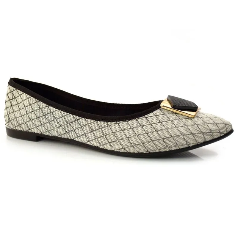 Sapatilha Feminina de Bico Fino Moleca Preto 5727.119.24758 38