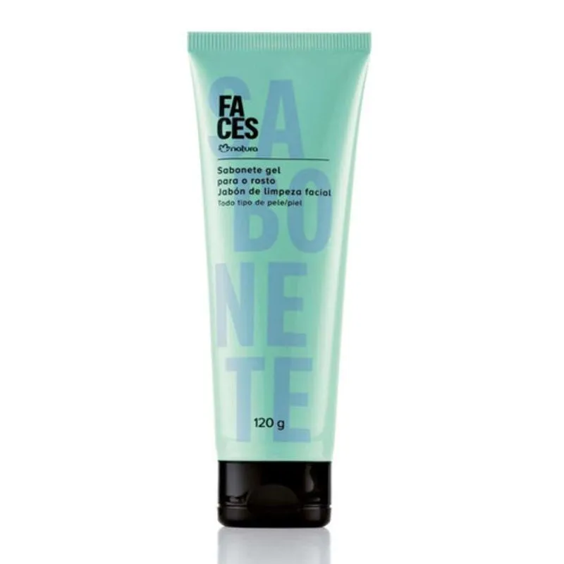 Natura Faces Sabonete Em Gel Para O Rosto 120g