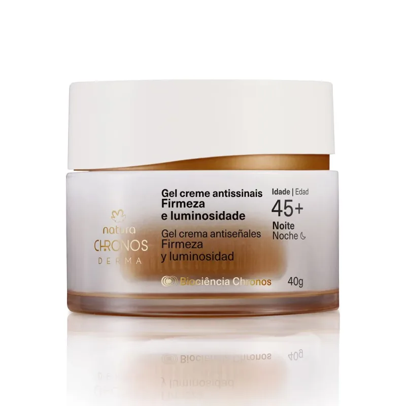 Creme Facial Chronos Antissinais Noite 45 Natura 40g