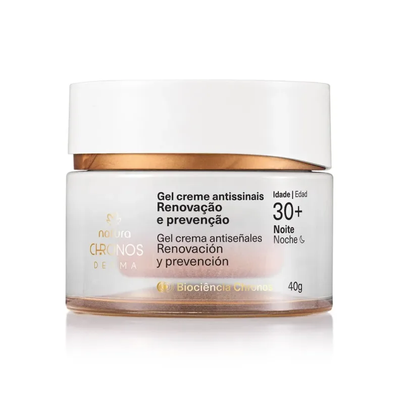 Creme Antissinais Chronos 30 Noite Natura 40g