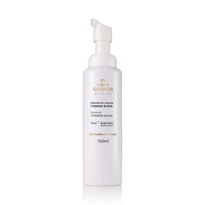Sabonete em Espuma Limpeza Suave Chronos Derma 150 ml