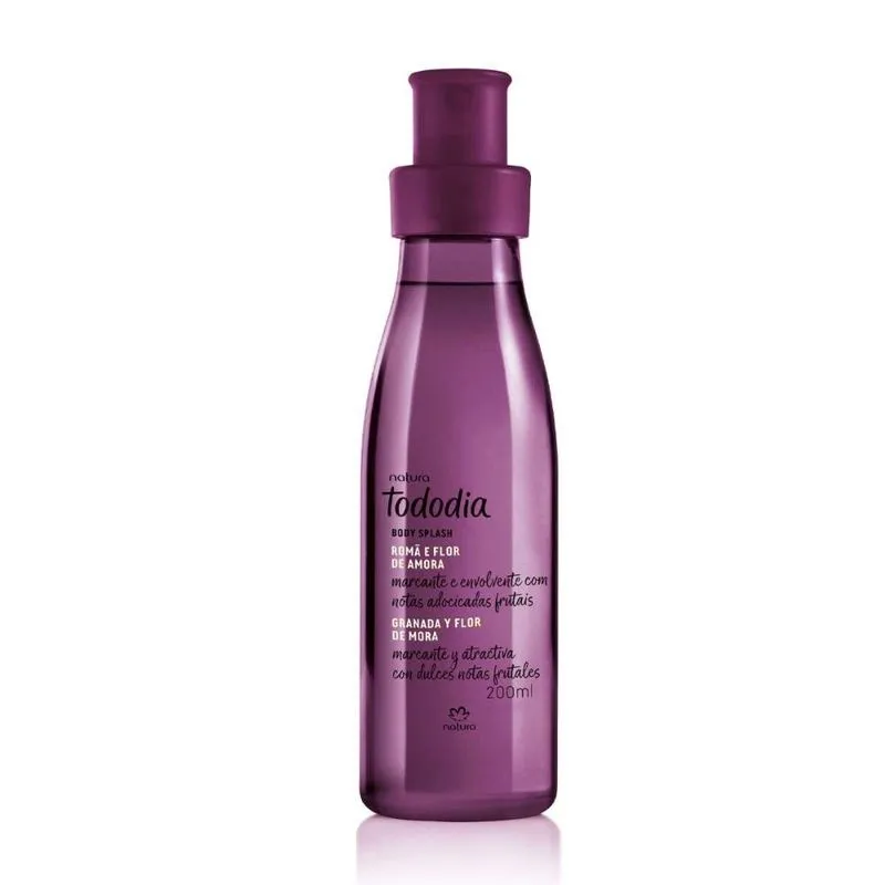 Body Splash Natura Tododia Romã e Flor de Amora 200ml
