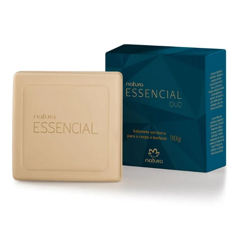 Sabonete Em Barra Para O Corpo E Barbear Essencial Oud 110g