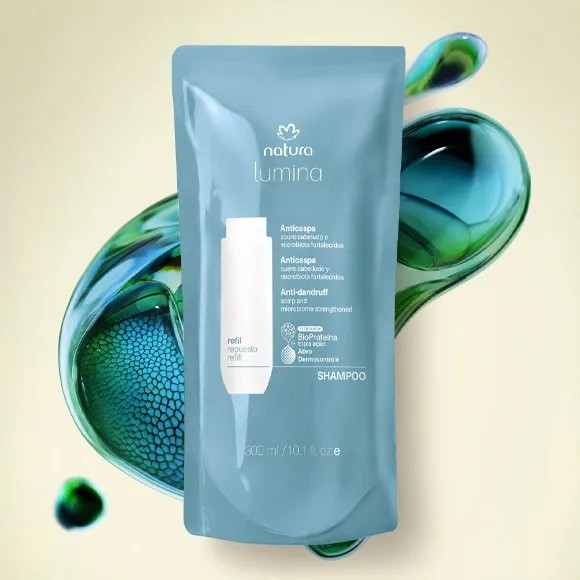 *Shampoo Natura Lumina REFIL - Anticaspa 300ml
