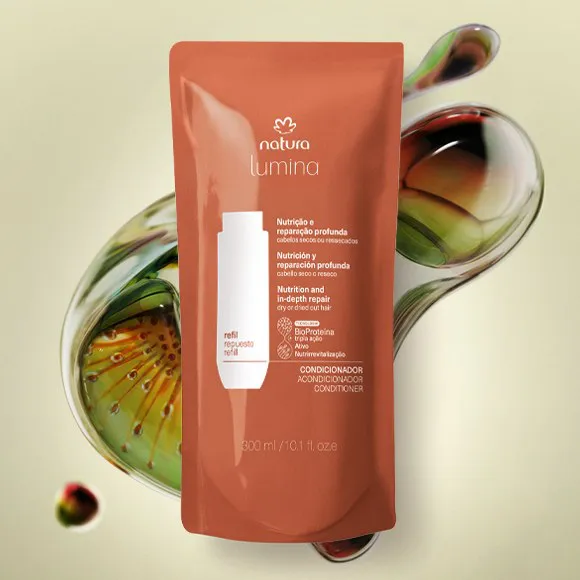 Condicionador REFIL Natura Lúmina - Nutrição e Reparação Profunda 300ml