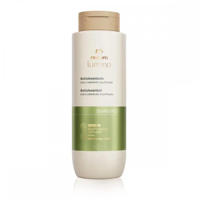 Shampoo Equilibrante Antioleosidade Lumina 300 ml