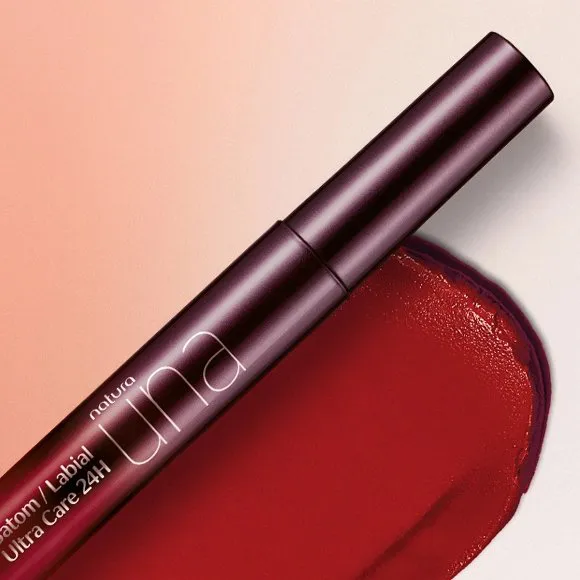 Batom Líquido Ultra Care Una - Cor:Vermelho 4-C