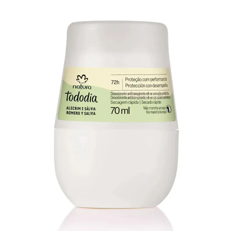 *Desodorante Roll-on Natura Tododia - Alecrim e Sálvia 50ml