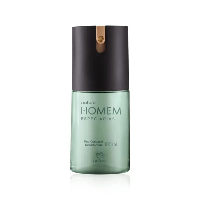 Deo Corporal Masculino Homem Especiarias Natura 100ml