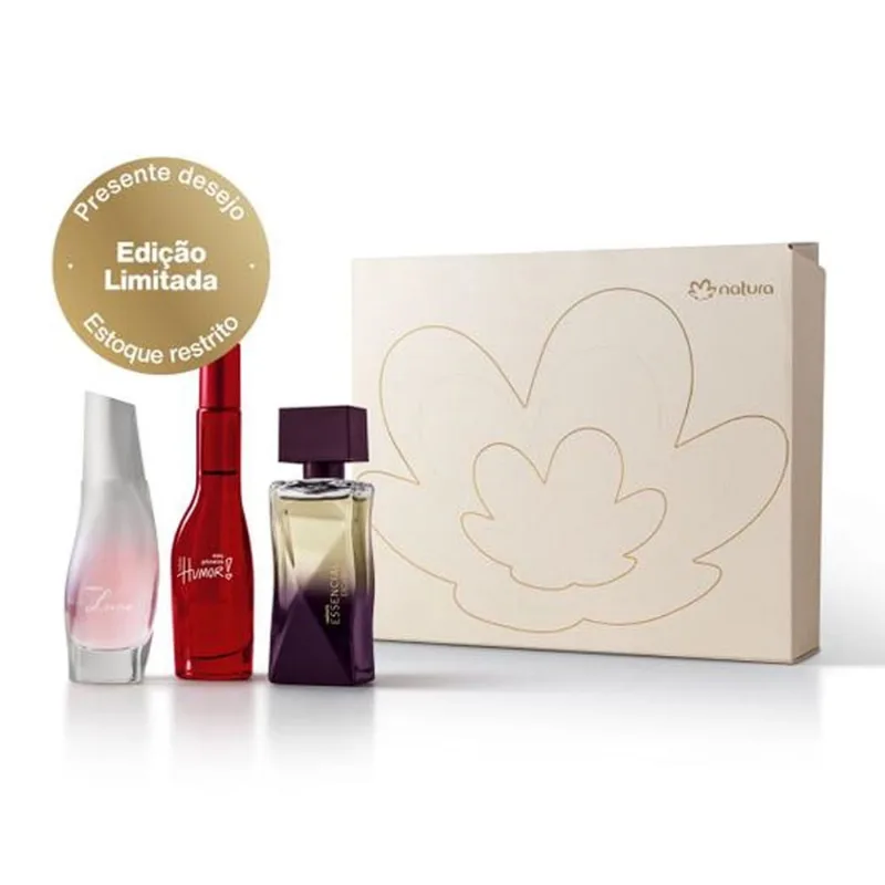 Coleção Especial Miniaturas Da Perfumaria Feminina Natura
