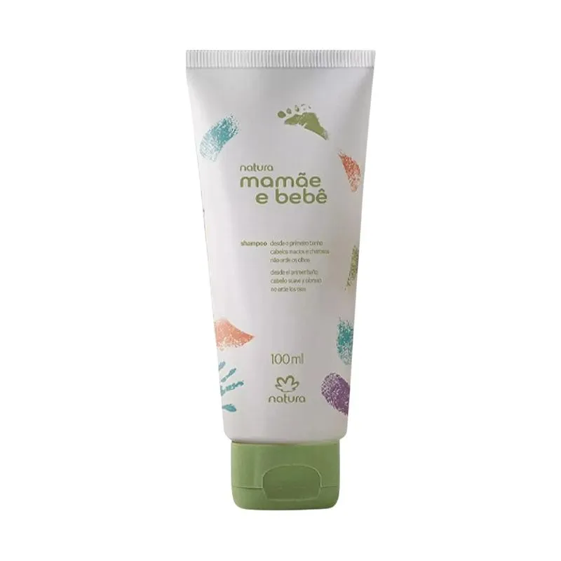Shampoo Mamãe Bebê Fórmula Suave E Delicada 100ml