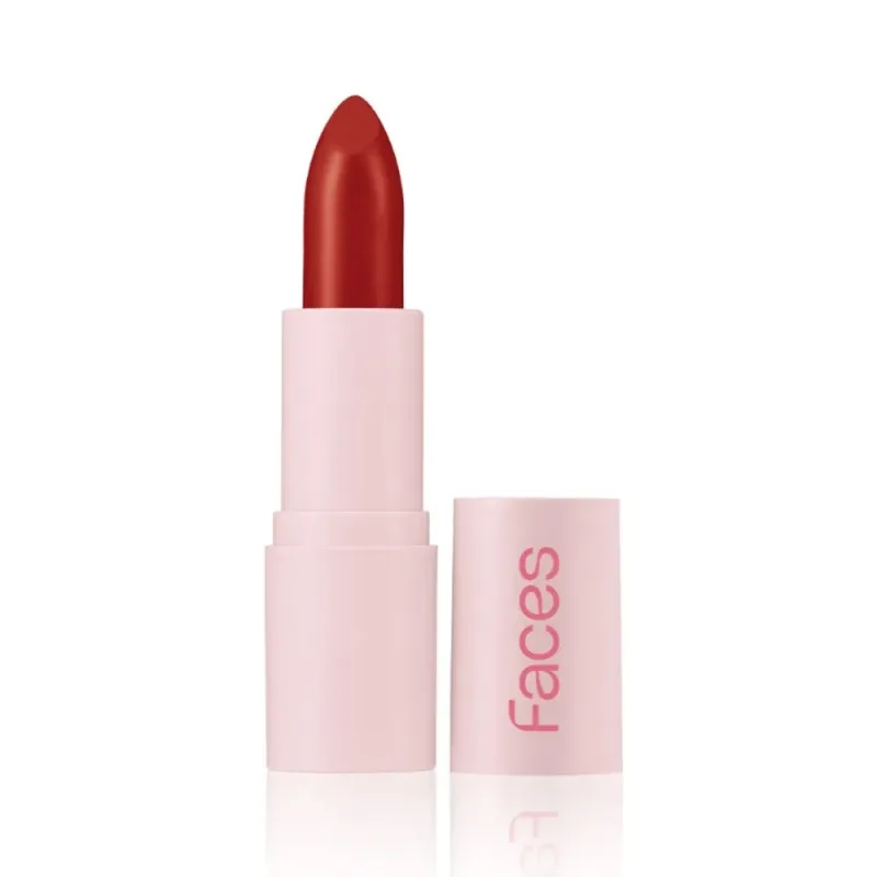 Batom Cremoso Faces 3,5g - Cor:Vermelho Hot - 3,5 g