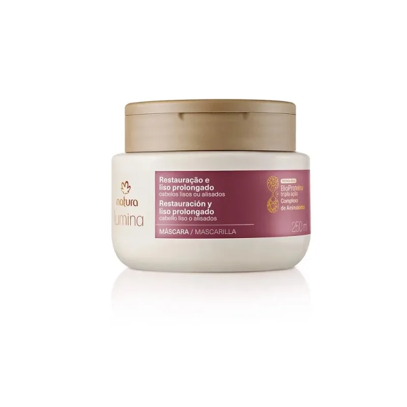 Máscara Lumina Restauradora para Restauração e Liso Prolongado 250 ml