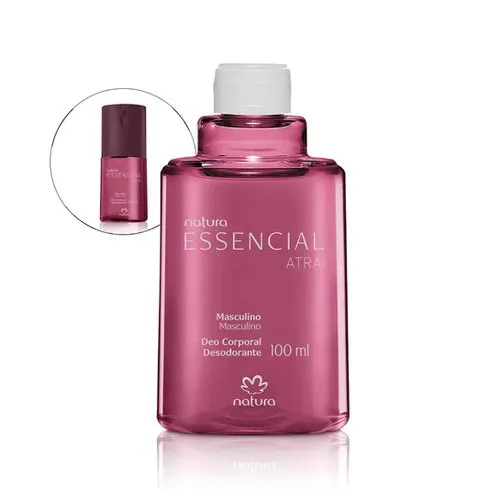 Deo Corporal Masculino Natura Essencial Atrai 100ml