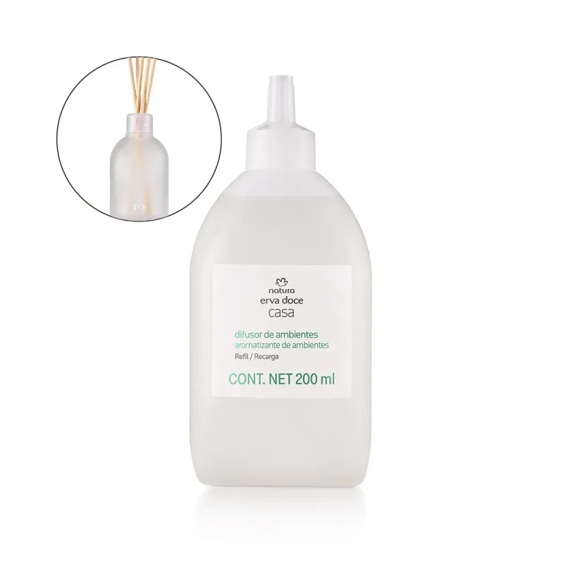 Refil Difusor de Ambientes Erva Doce Casa 200 ml EX