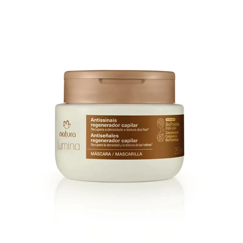 Máscara Capilar Natura Lumina Antissinais 250ml