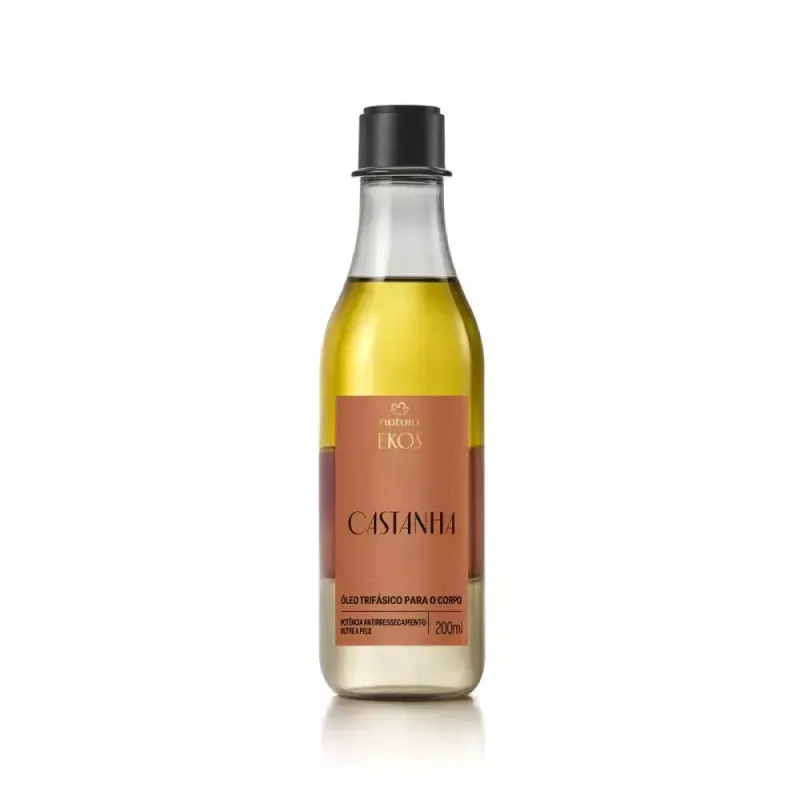 Óleo Trifásico Desodorante Corporal Ekos Castanha 200 ml