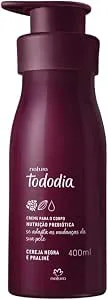 Hidratante tododia cereja negra e praliné 400ml completo - natura - Essencia Divina