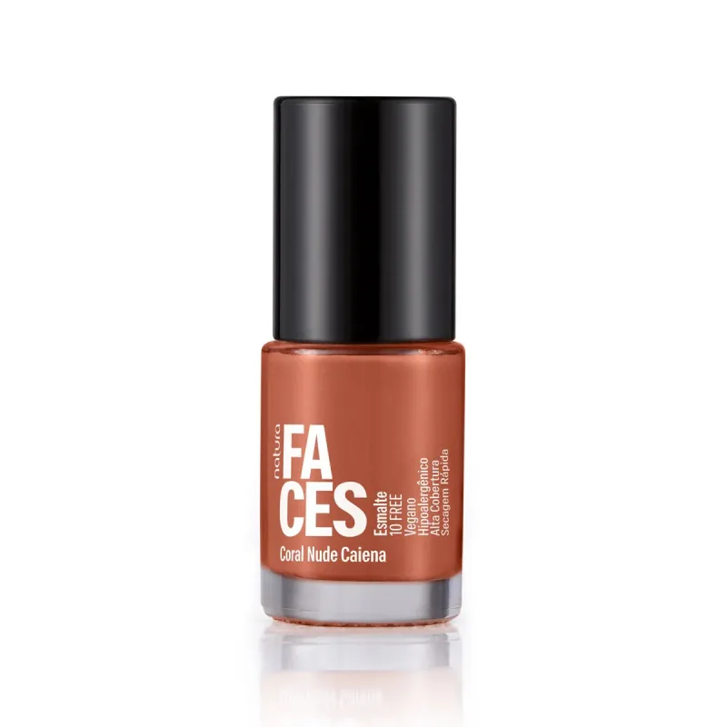 Esmalte Faces 6 ml Cor: Coral Nude Caiena