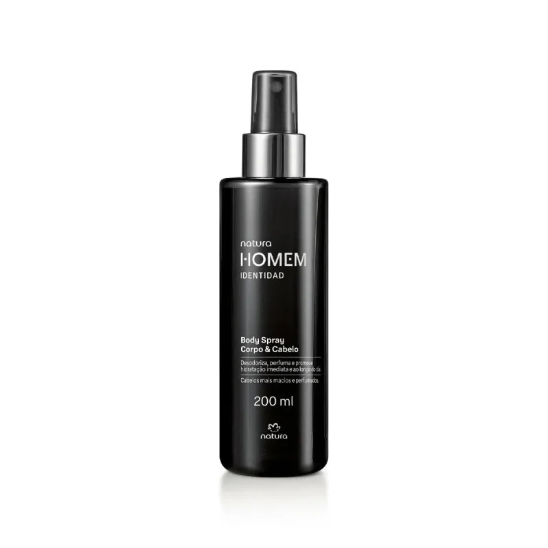 Body Splash Natura Homem Identidad 200ml