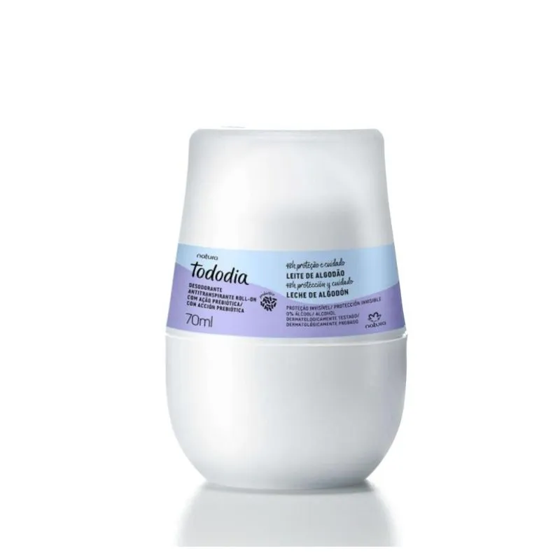 Desodorante Roll-on Natura Tododia Algodão 70ml