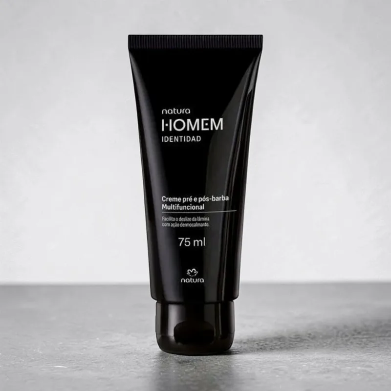 Creme Pré E Pós Barba Multifuncional Homem Identidade 75ml