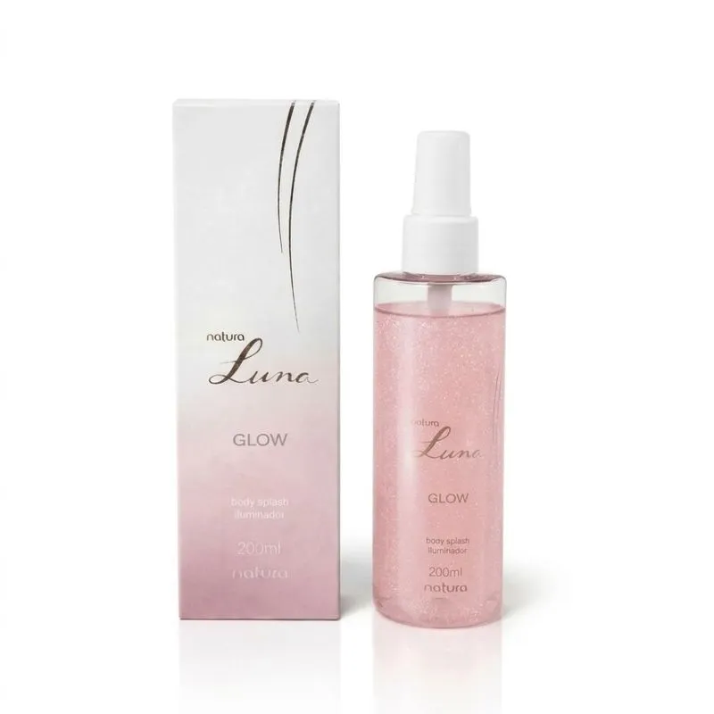 Body Splash Glow Iluminador Luna Clássico Feminino 200ml