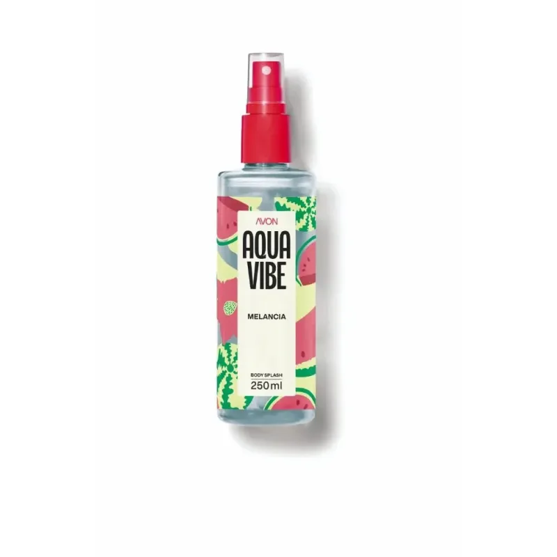 Body Splash Avon Aquavibe Com Válvula - Melancia 250ml